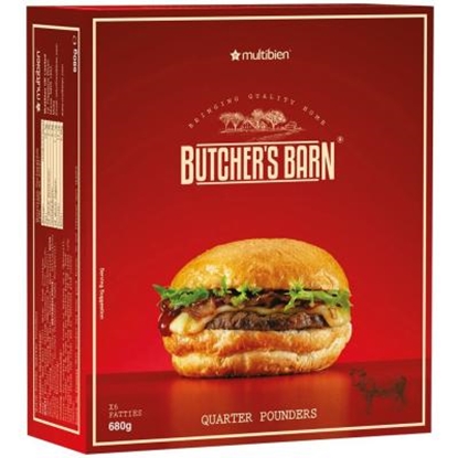 Picture of BUTCHERS BARN QUATER POUNDER 680GR